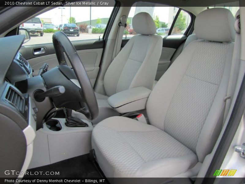 Silver Ice Metallic / Gray 2010 Chevrolet Cobalt LT Sedan