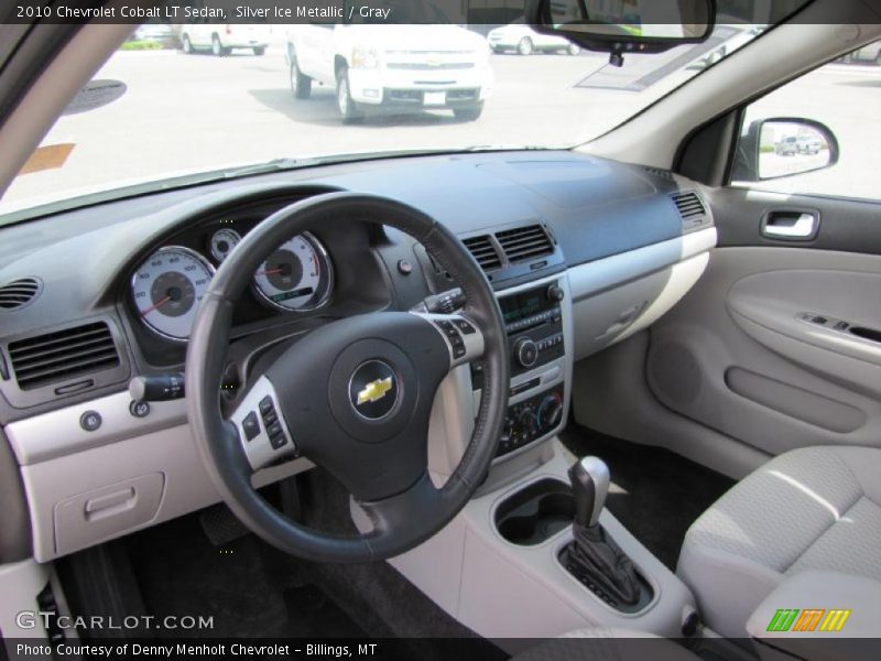 Silver Ice Metallic / Gray 2010 Chevrolet Cobalt LT Sedan