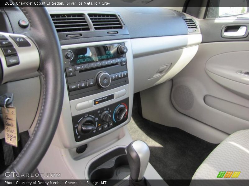 Silver Ice Metallic / Gray 2010 Chevrolet Cobalt LT Sedan