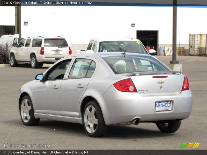 Silver Ice Metallic / Gray 2010 Chevrolet Cobalt LT Sedan