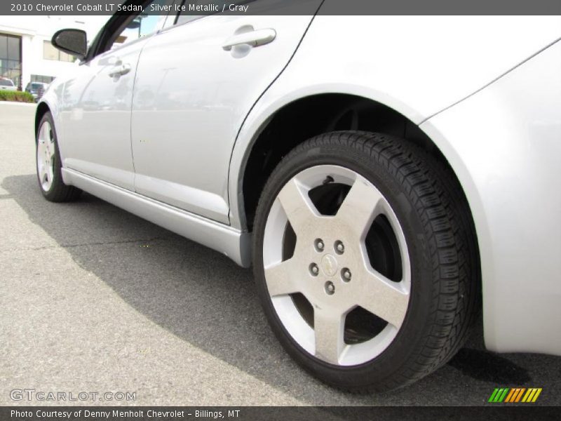 Silver Ice Metallic / Gray 2010 Chevrolet Cobalt LT Sedan