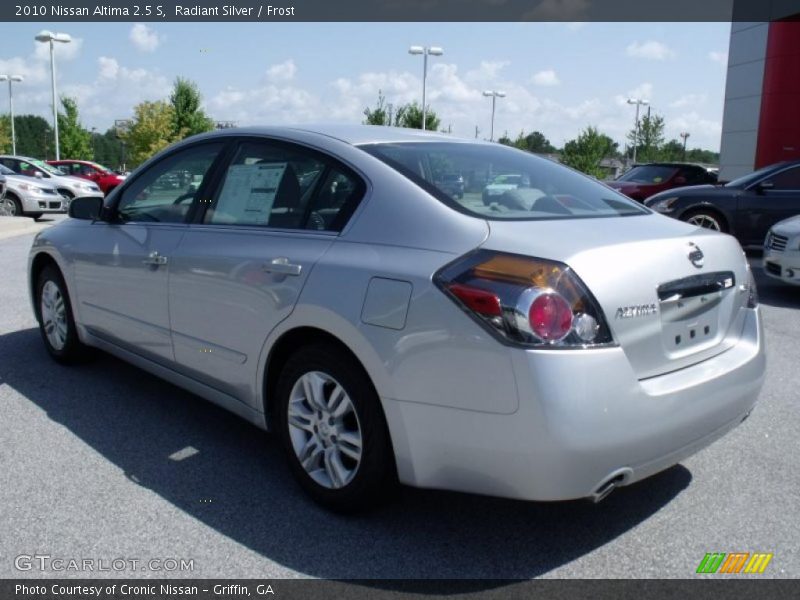 Radiant Silver / Frost 2010 Nissan Altima 2.5 S