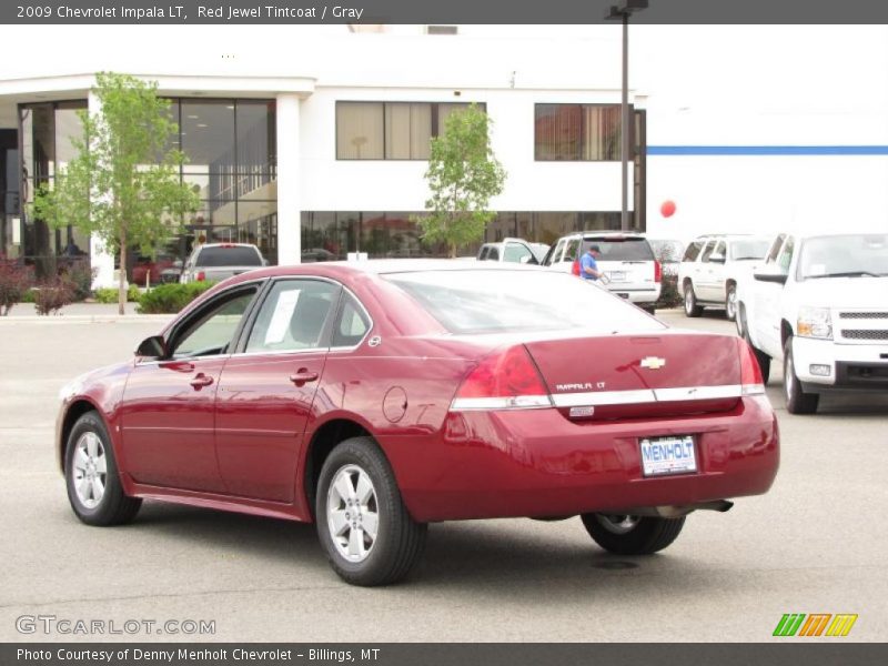 Red Jewel Tintcoat / Gray 2009 Chevrolet Impala LT