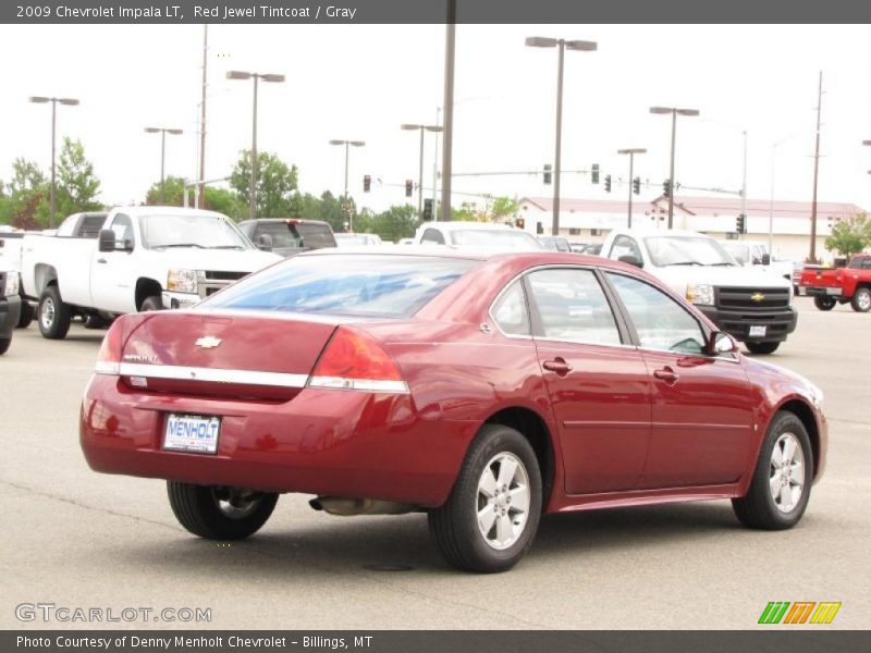 Red Jewel Tintcoat / Gray 2009 Chevrolet Impala LT