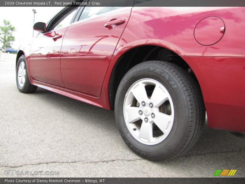 Red Jewel Tintcoat / Gray 2009 Chevrolet Impala LT