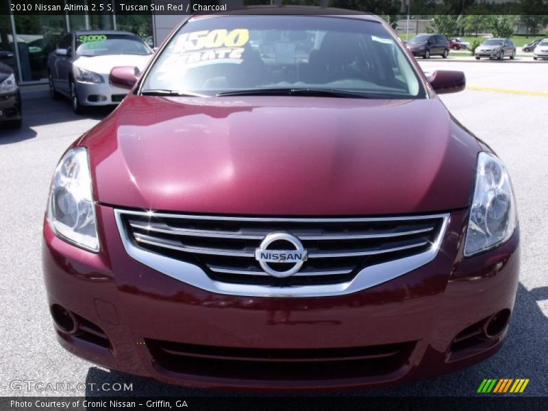 Tuscan Sun Red / Charcoal 2010 Nissan Altima 2.5 S