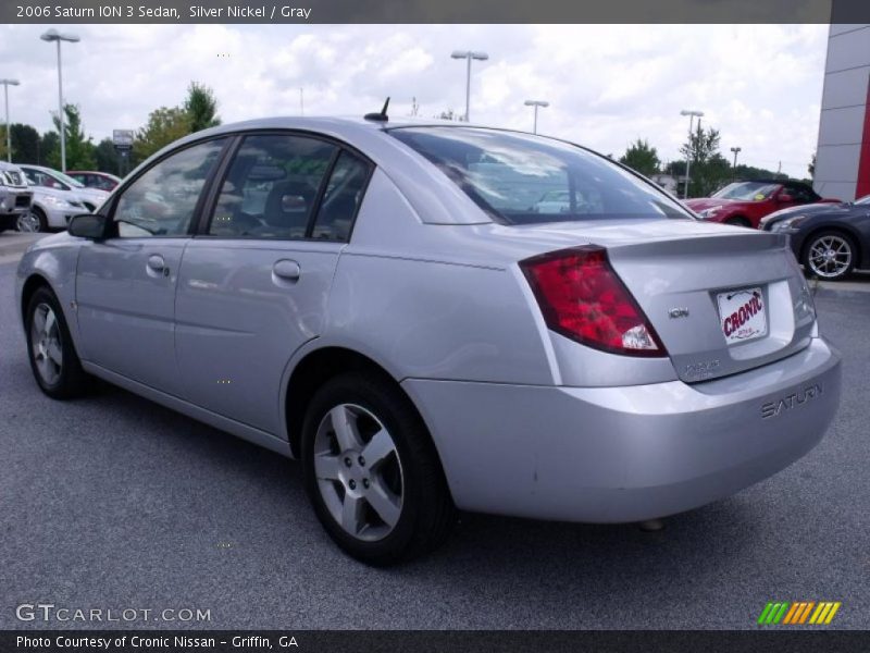 Silver Nickel / Gray 2006 Saturn ION 3 Sedan