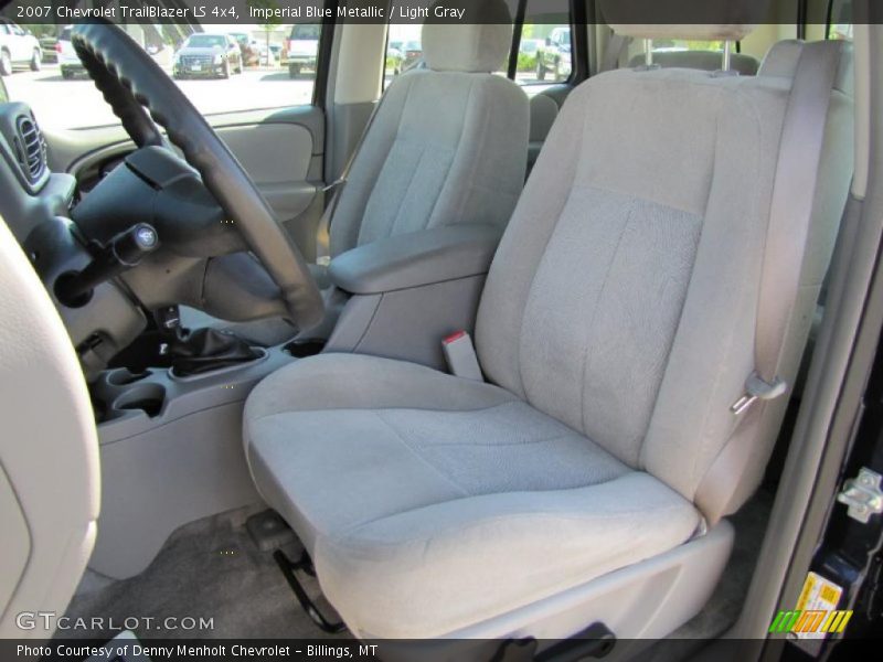 Imperial Blue Metallic / Light Gray 2007 Chevrolet TrailBlazer LS 4x4