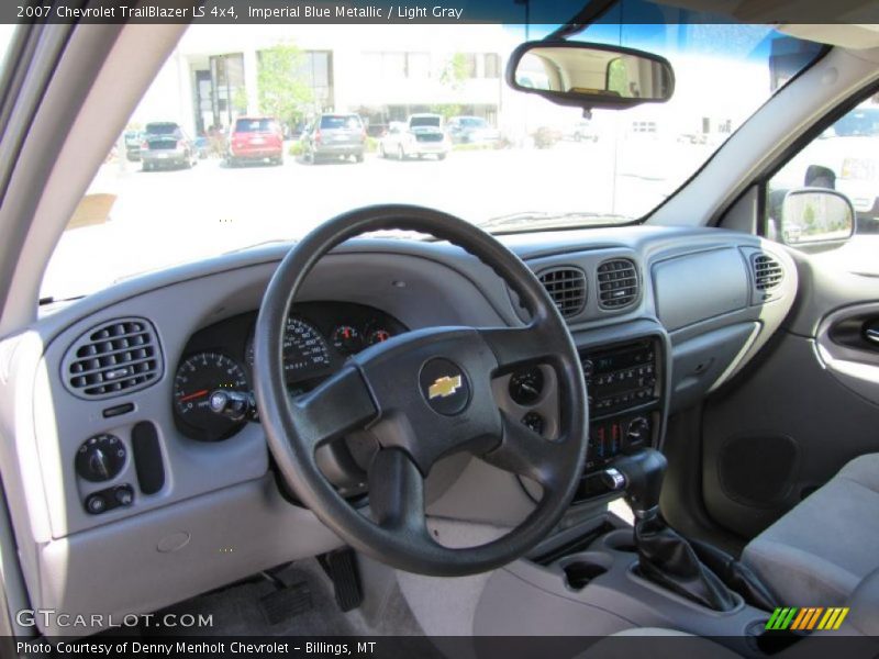 Imperial Blue Metallic / Light Gray 2007 Chevrolet TrailBlazer LS 4x4