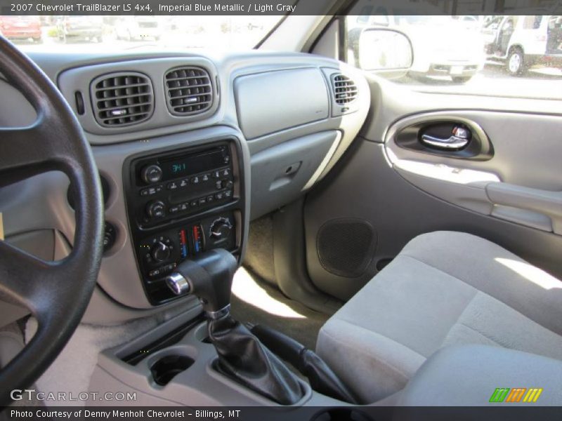 Imperial Blue Metallic / Light Gray 2007 Chevrolet TrailBlazer LS 4x4