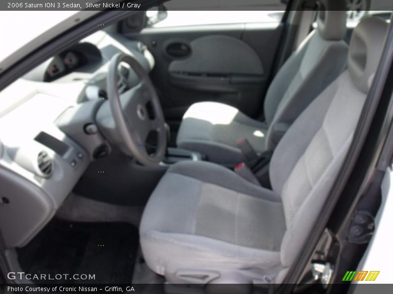 Silver Nickel / Gray 2006 Saturn ION 3 Sedan
