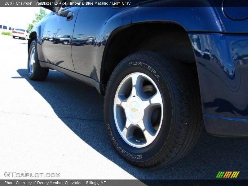 Imperial Blue Metallic / Light Gray 2007 Chevrolet TrailBlazer LS 4x4