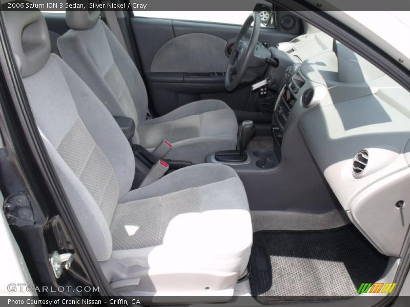Silver Nickel / Gray 2006 Saturn ION 3 Sedan