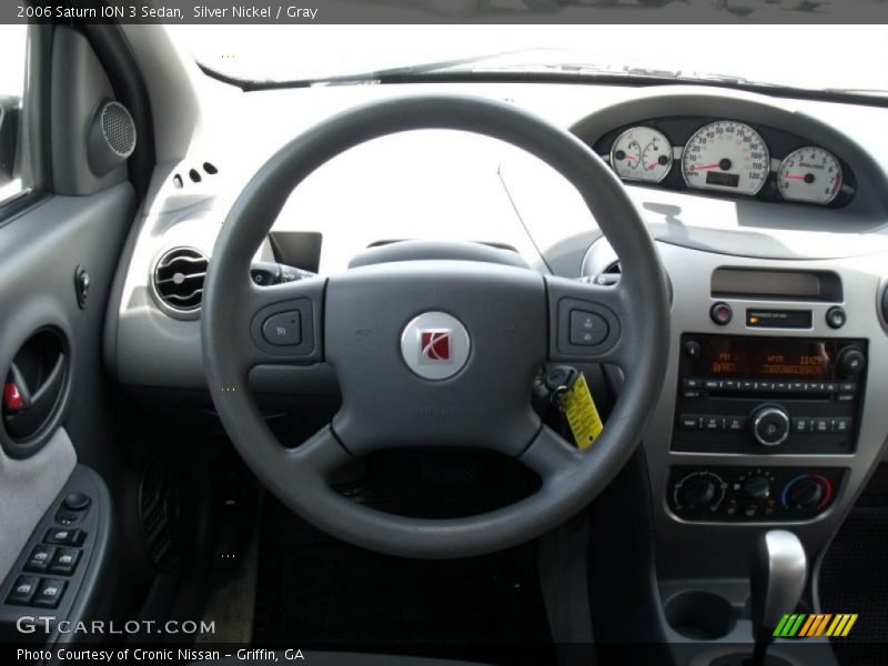 Silver Nickel / Gray 2006 Saturn ION 3 Sedan