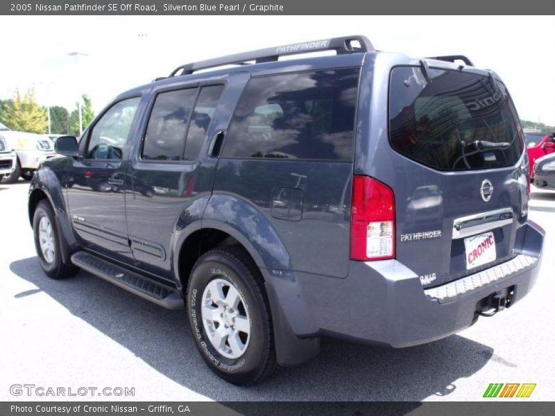 Silverton Blue Pearl / Graphite 2005 Nissan Pathfinder SE Off Road