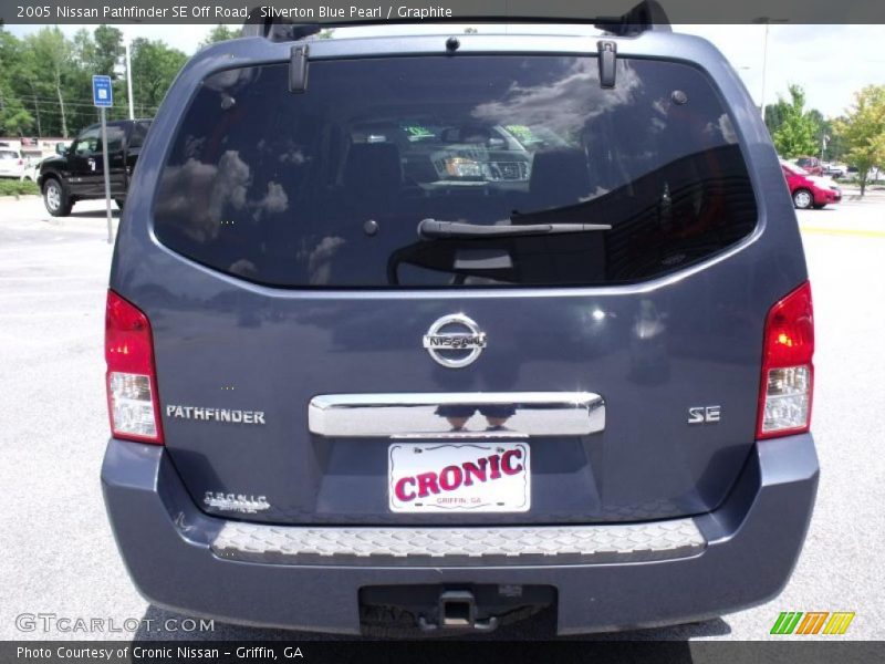 Silverton Blue Pearl / Graphite 2005 Nissan Pathfinder SE Off Road