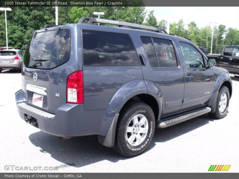 Silverton Blue Pearl / Graphite 2005 Nissan Pathfinder SE Off Road
