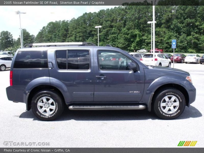 Silverton Blue Pearl / Graphite 2005 Nissan Pathfinder SE Off Road