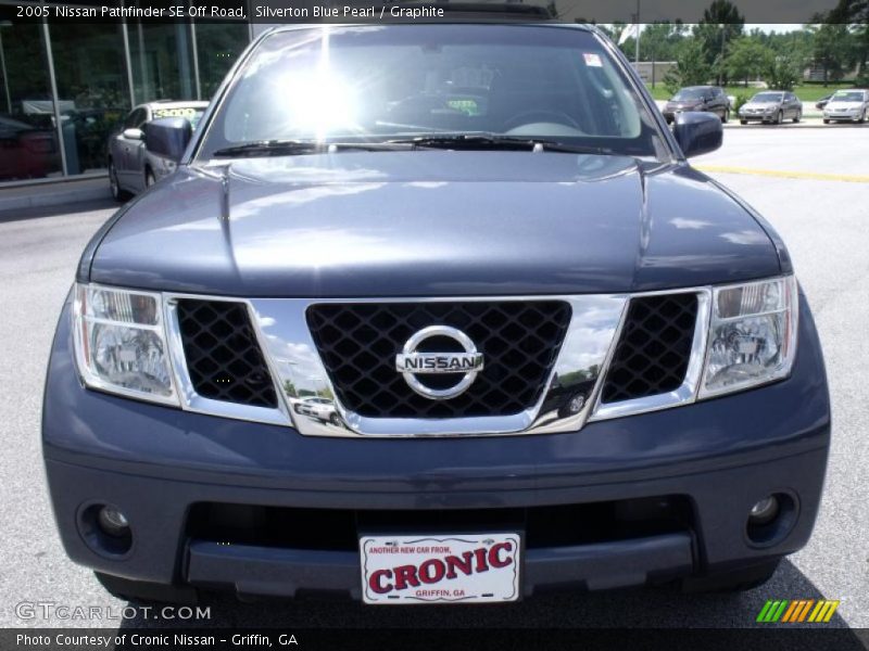 Silverton Blue Pearl / Graphite 2005 Nissan Pathfinder SE Off Road