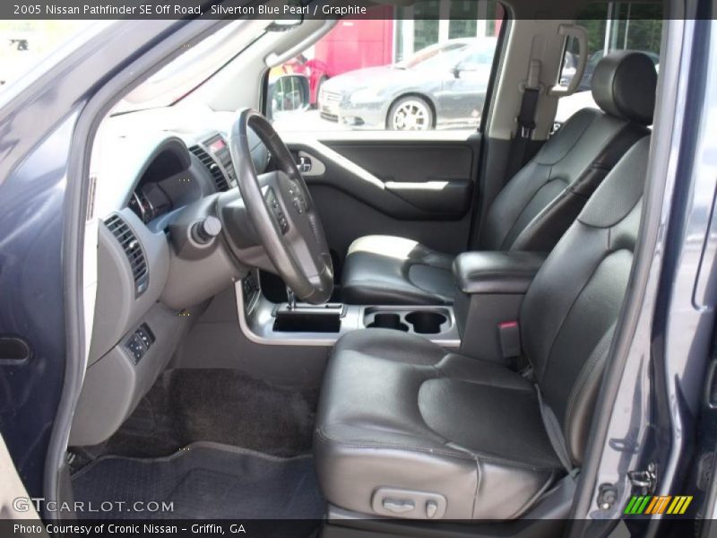 Silverton Blue Pearl / Graphite 2005 Nissan Pathfinder SE Off Road