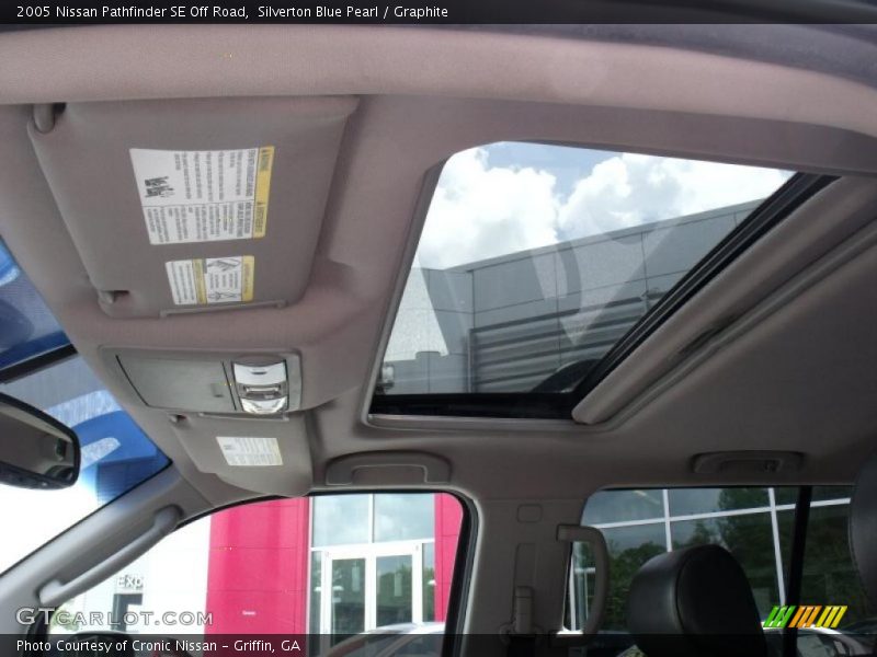 Silverton Blue Pearl / Graphite 2005 Nissan Pathfinder SE Off Road