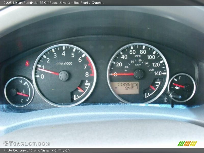 Silverton Blue Pearl / Graphite 2005 Nissan Pathfinder SE Off Road