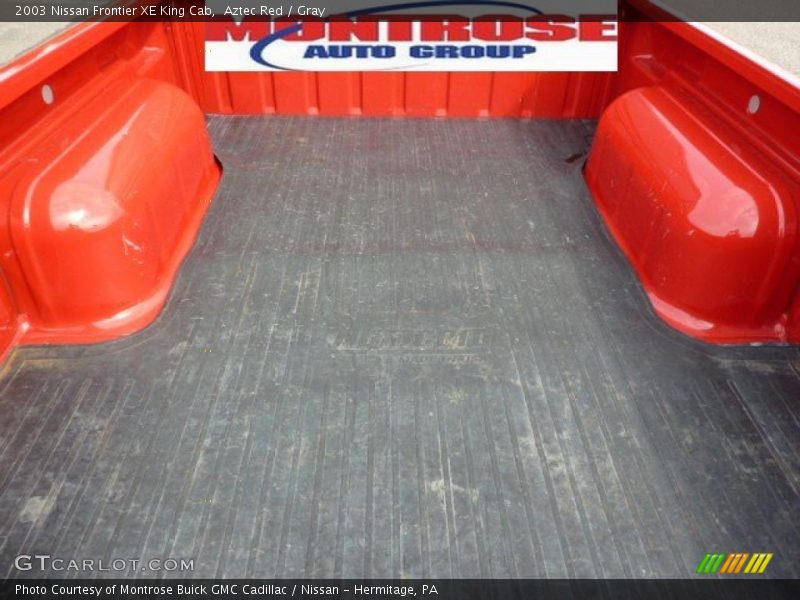 Aztec Red / Gray 2003 Nissan Frontier XE King Cab