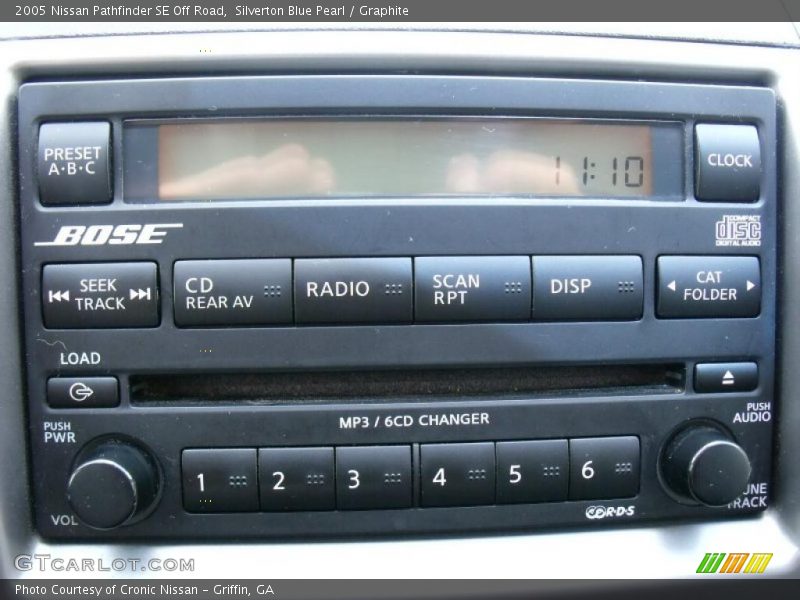 Silverton Blue Pearl / Graphite 2005 Nissan Pathfinder SE Off Road