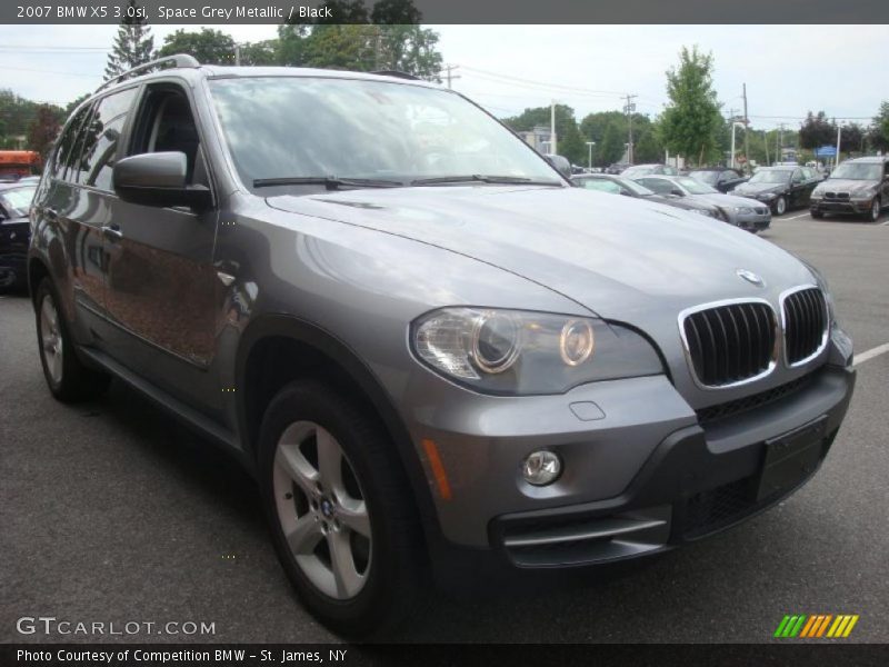 Space Grey Metallic / Black 2007 BMW X5 3.0si