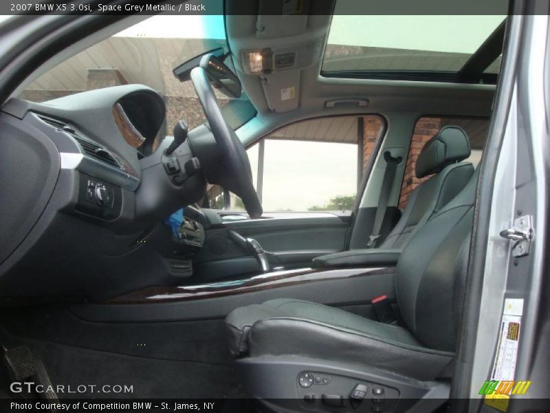 Space Grey Metallic / Black 2007 BMW X5 3.0si