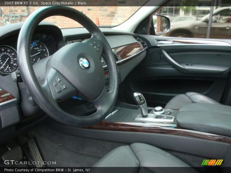 Space Grey Metallic / Black 2007 BMW X5 3.0si