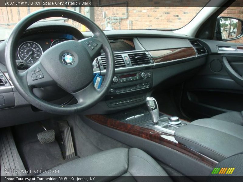 Space Grey Metallic / Black 2007 BMW X5 3.0si