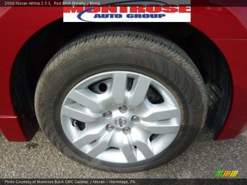 Red Brick Metallic / Blond 2009 Nissan Altima 2.5 S