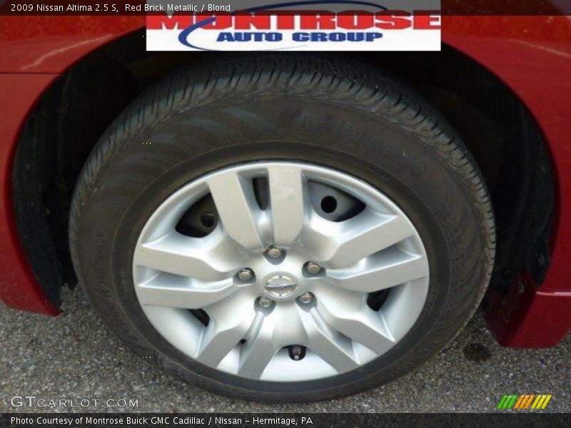 Red Brick Metallic / Blond 2009 Nissan Altima 2.5 S