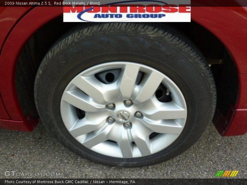 Red Brick Metallic / Blond 2009 Nissan Altima 2.5 S