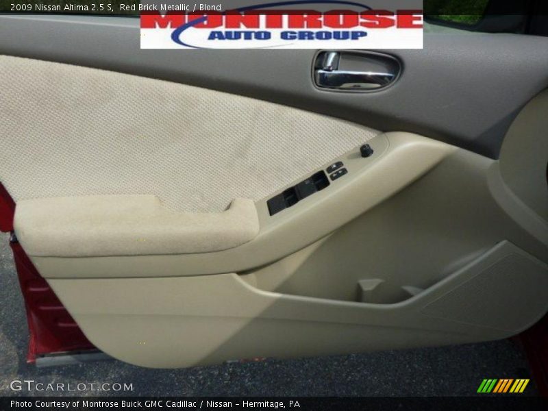 Red Brick Metallic / Blond 2009 Nissan Altima 2.5 S