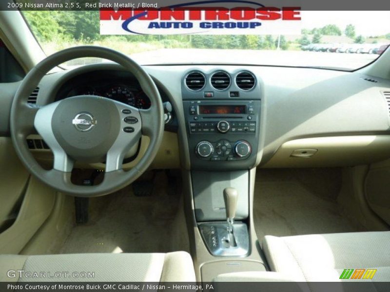 Red Brick Metallic / Blond 2009 Nissan Altima 2.5 S