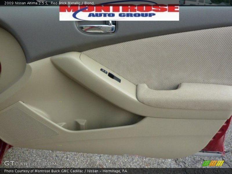 Red Brick Metallic / Blond 2009 Nissan Altima 2.5 S