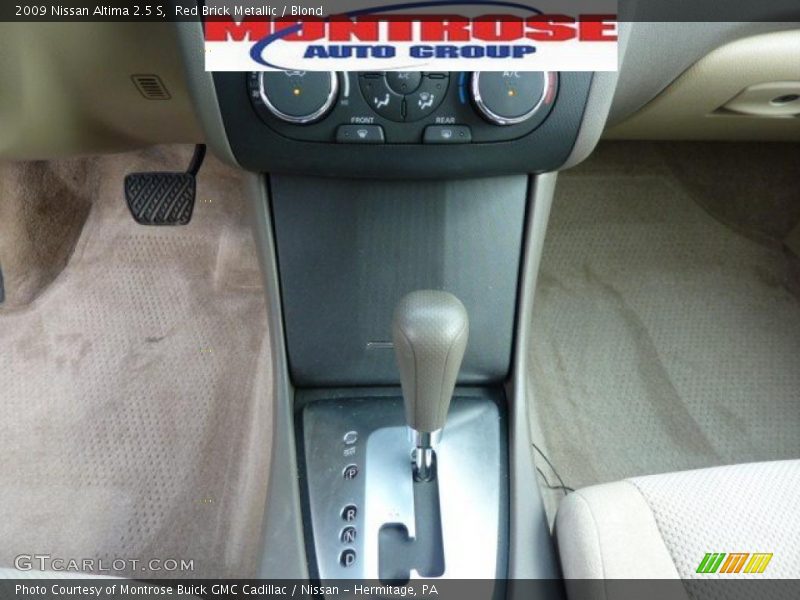 Red Brick Metallic / Blond 2009 Nissan Altima 2.5 S
