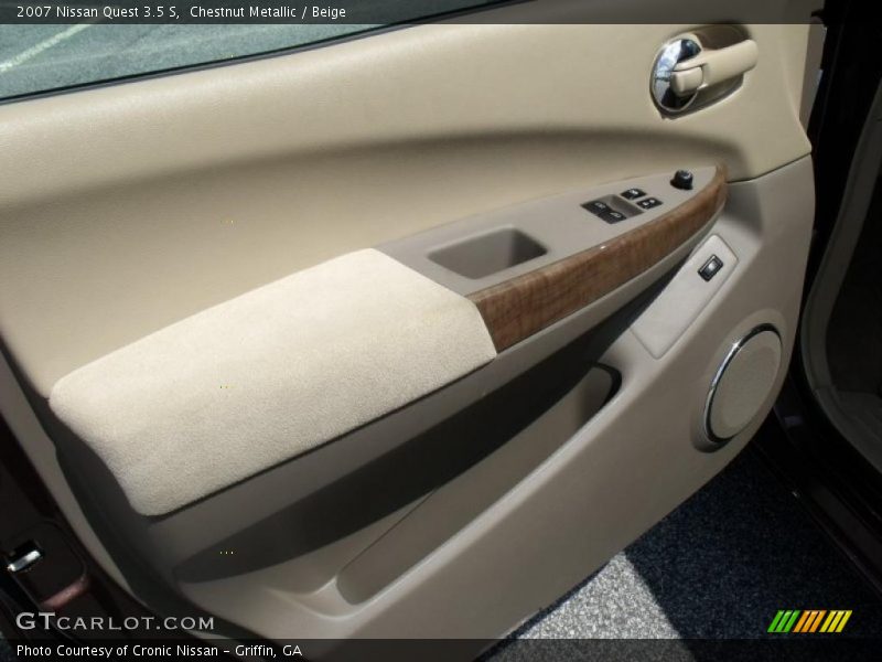 Chestnut Metallic / Beige 2007 Nissan Quest 3.5 S