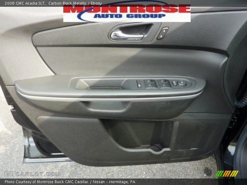 Carbon Black Metallic / Ebony 2008 GMC Acadia SLT
