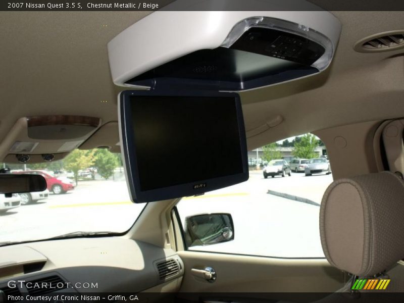 Chestnut Metallic / Beige 2007 Nissan Quest 3.5 S