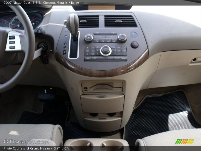 Chestnut Metallic / Beige 2007 Nissan Quest 3.5 S