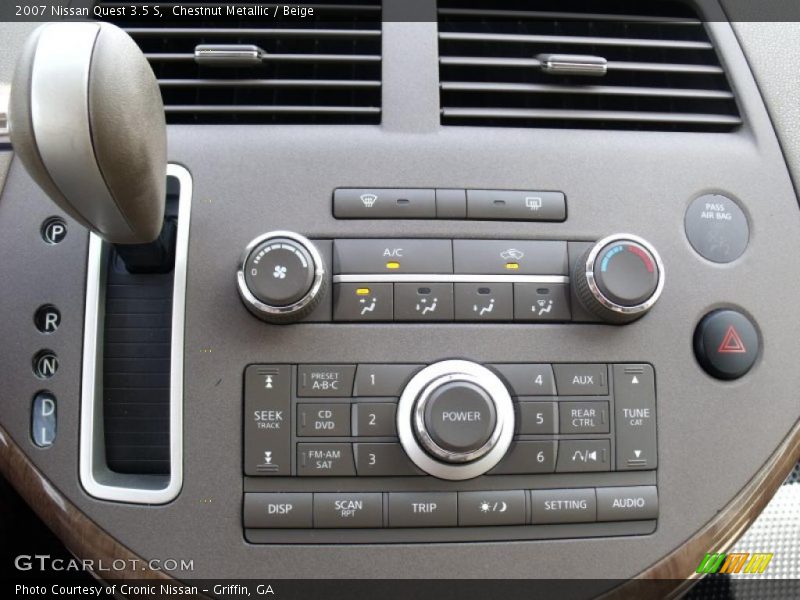 Chestnut Metallic / Beige 2007 Nissan Quest 3.5 S