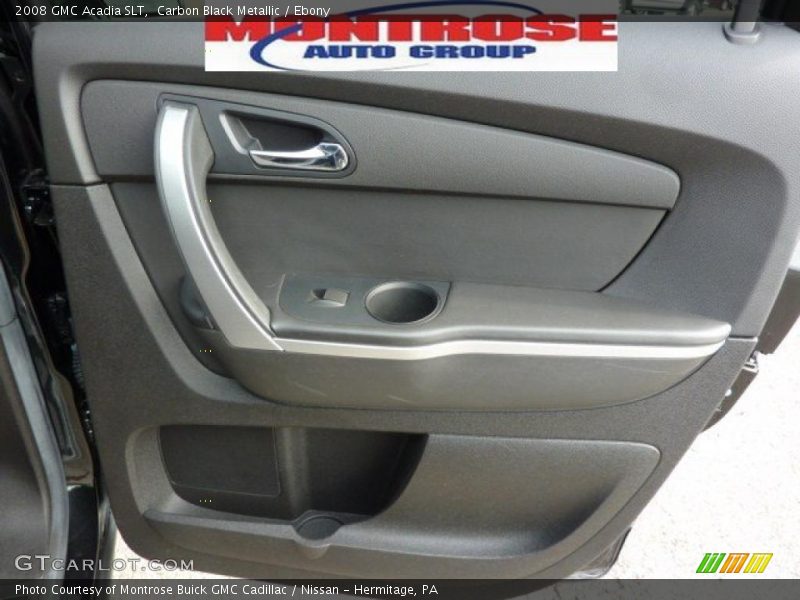 Carbon Black Metallic / Ebony 2008 GMC Acadia SLT