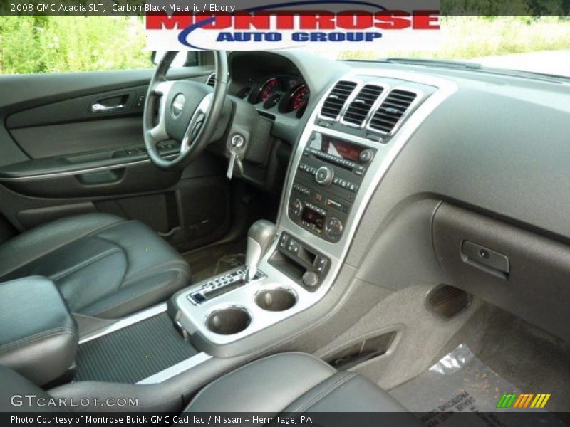 Carbon Black Metallic / Ebony 2008 GMC Acadia SLT