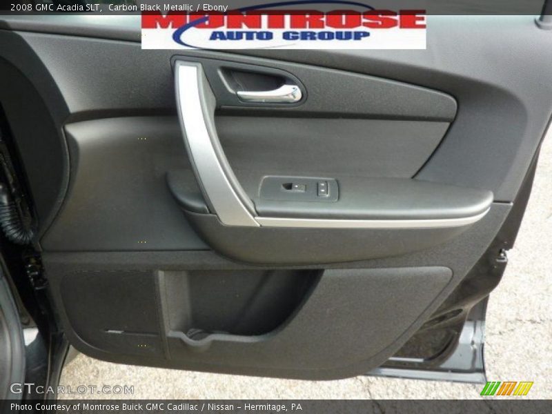 Carbon Black Metallic / Ebony 2008 GMC Acadia SLT