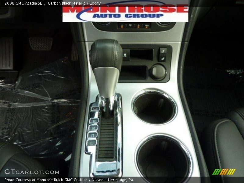 Carbon Black Metallic / Ebony 2008 GMC Acadia SLT