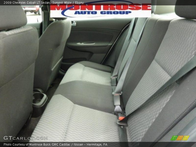 Summit White / Ebony 2009 Chevrolet Cobalt LT Sedan