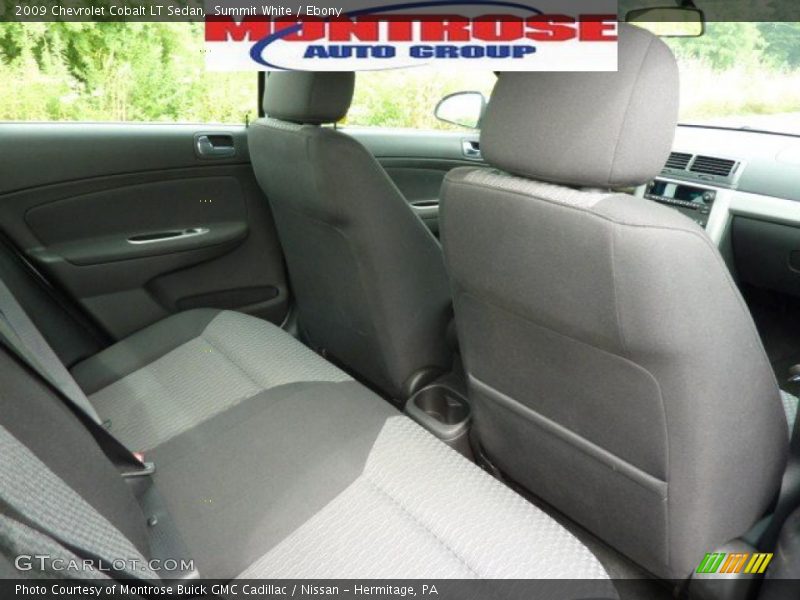 Summit White / Ebony 2009 Chevrolet Cobalt LT Sedan